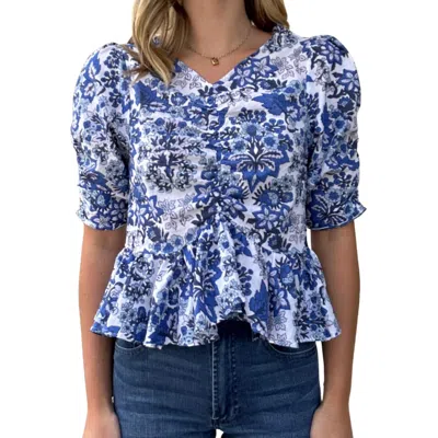 Shop Anna Cate Charley Top In Blue