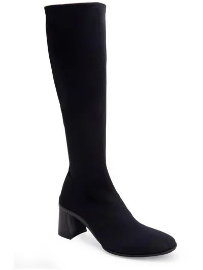 Shop Aerosoles Centola Womens Stretch Dressy Knee-high Boots In Multi