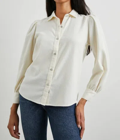 Shop Rails Angelica Shirt In Winter White