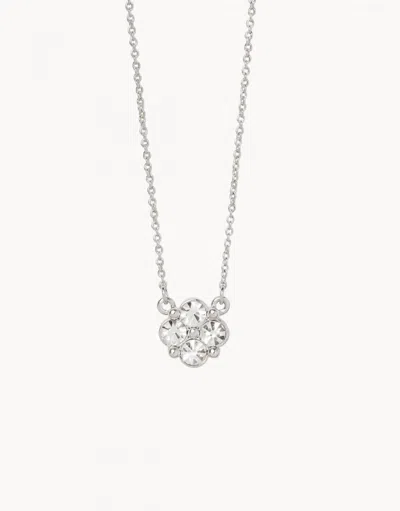Shop Spartina 449 Women's Sea La Vie Blessed Clover Necklace In Silver