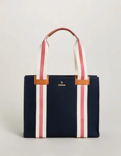 Shop Spartina 449 Women's Charlie Tote Bag In Navy Spartina In Multi