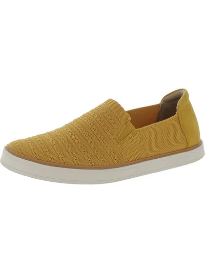 Shop Soul Naturalizer Kemper Womens Knit Slip On Fashion Sneakers In Yellow