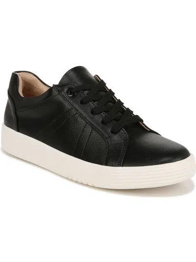 Shop Soul Naturalizer Neela Womens Faux Leather Shimmer Casual And Fashion Sneakers In Black