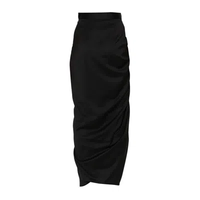Shop Vivienne Westwood Drapped Skirt In P406