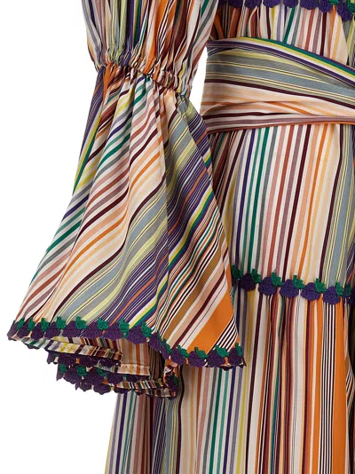 Shop Flora Sardalos Amorgos Dresses Multicolor