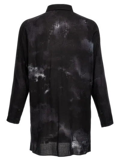 Shop Yohji Yamamoto J-pt Side Gusset Shirt, Blouse Black