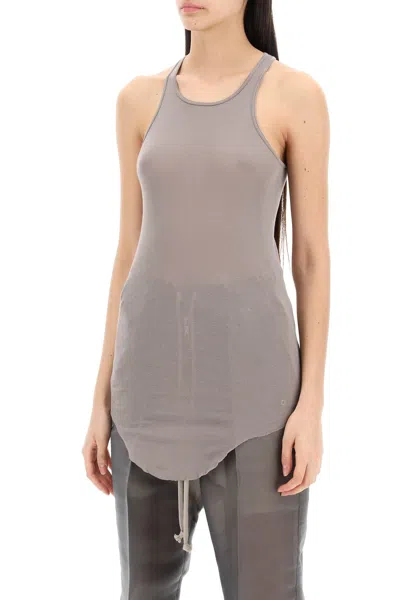 Shop Rick Owens Top Smanicato In Jersey