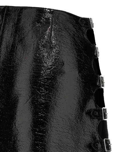Courrèges Multi Sangle Vynil Mini Skirt