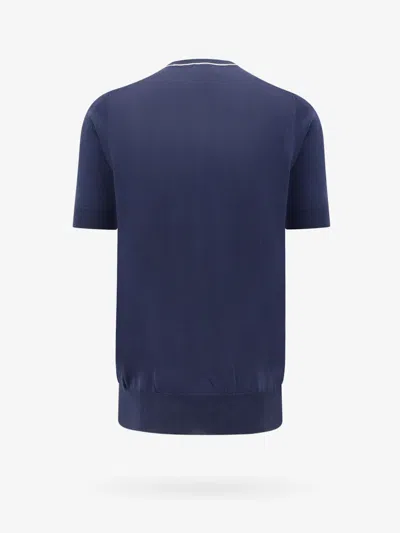 Brunello Cucinelli Sweater  Men Color Blue In Blue