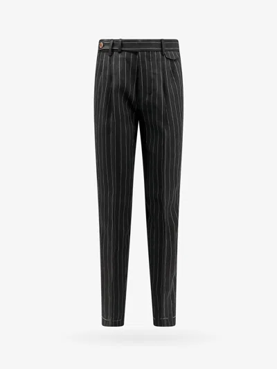 Shop Brunello Cucinelli Man Trouser Man Black Pants