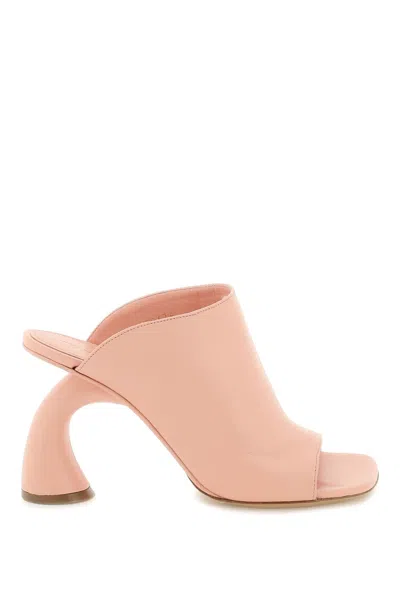 Shop Dries Van Noten Arched Heel Mules Women In Pink