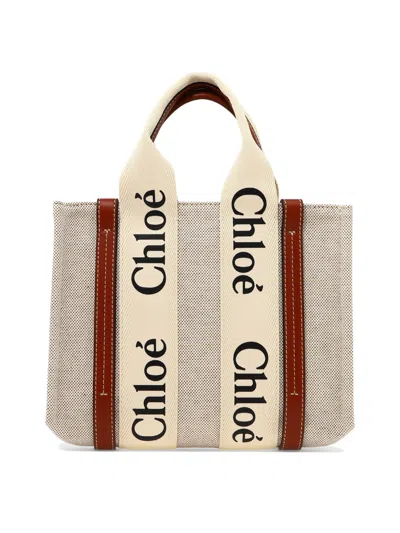 Shop Chloé "woody Small" Handbag