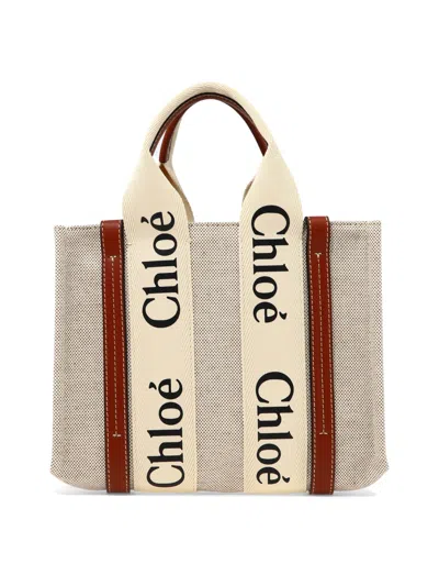 Shop Chloé "woody Small" Handbag