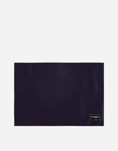 Dolce & Gabbana Set Linen Placemat And Napkin In Multicolor