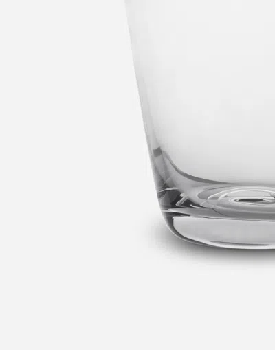 Dolce & Gabbana Set 2 Water Glasses In Multicolor