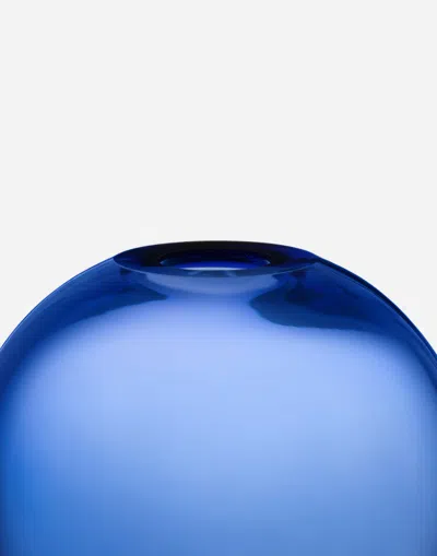 Dolce & Gabbana Small Vase In Transparent Murano Glass Multicolor Unisex Onesize In Multicolor