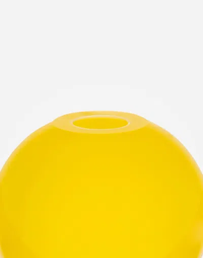 Dolce & Gabbana Small Vase In Murano Glass In Multicolor