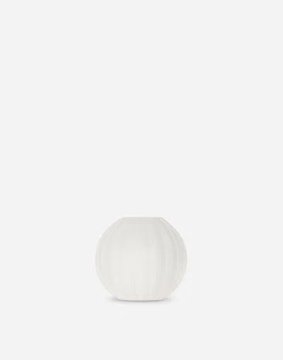 Dolce & Gabbana Small Vase In Murano Glass In Multicolor