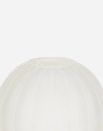 Dolce & Gabbana Small Vase In Murano Glass In Multicolor