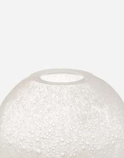 Dolce & Gabbana Small Murano Glass Vase In Multicolor