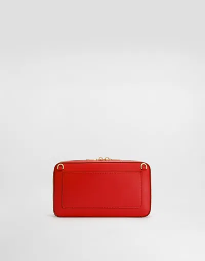 Dolce & Gabbana Logo-embossed Small Camera Bag In Red