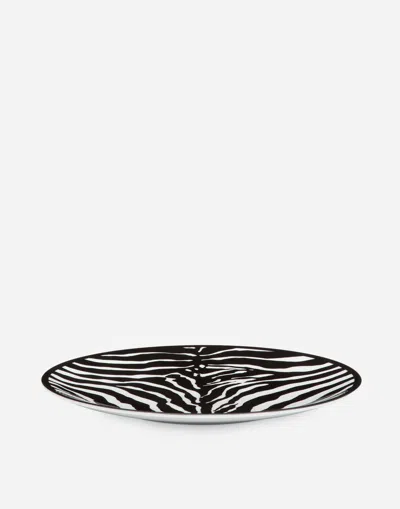 Dolce & Gabbana Porcelain Charger Plate Multicolor Unisex Onesize In Multicolor