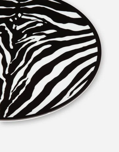 Dolce & Gabbana Porcelain Charger Plate Multicolor Unisex Onesize In Multicolor