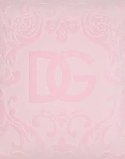 Dolce & Gabbana Cotton Terry Outdoor Cushion In Multicolor