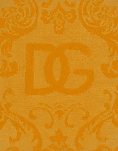 Dolce & Gabbana Cotton Terry Outdoor Cushion In Multicolor