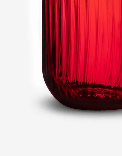 Dolce & Gabbana Hand-blown Murano Beverage Glasses Set 2 In Multicolor