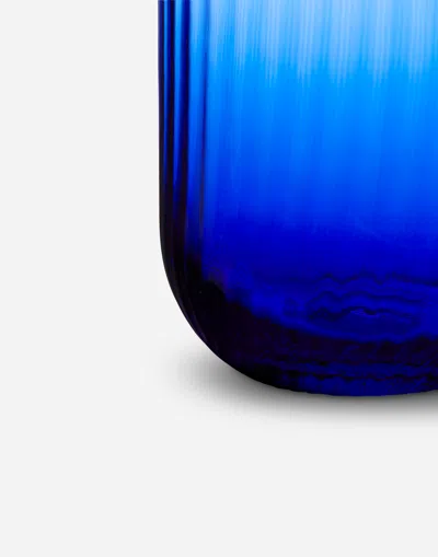 Dolce & Gabbana Set 2 Hand-blown Murano Beverage Glasses In Multicolor