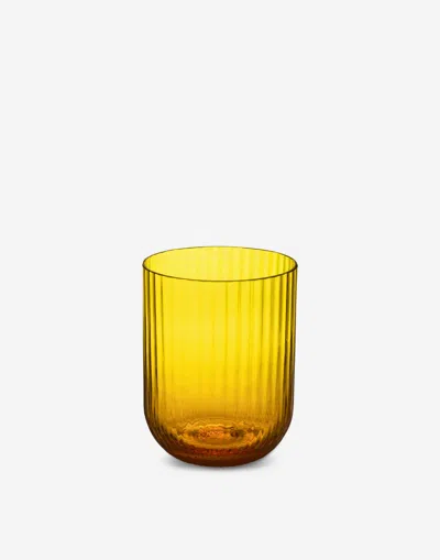Dolce & Gabbana Hand-blown Murano Beverage Glasses Set 2 In Multicolor