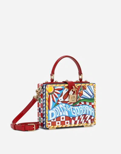 Dolce & Gabbana Dolce Box Handbag In Multicolor