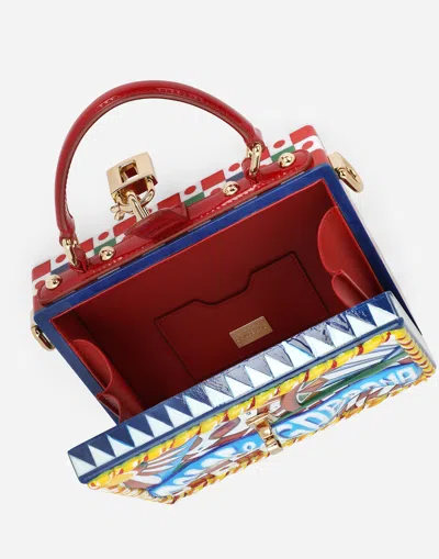 Dolce & Gabbana Dolce Box Handbag In Multicolor