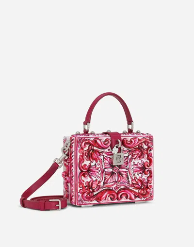 Dolce & Gabbana Dolce Box Handbag In Multicolor
