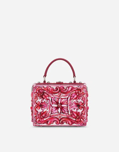 Dolce & Gabbana Dolce Box Handbag In Multicolor