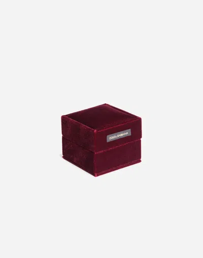 Dolce & Gabbana Good Luck Cufflinks In Enamelled Yellow Gold In Gold