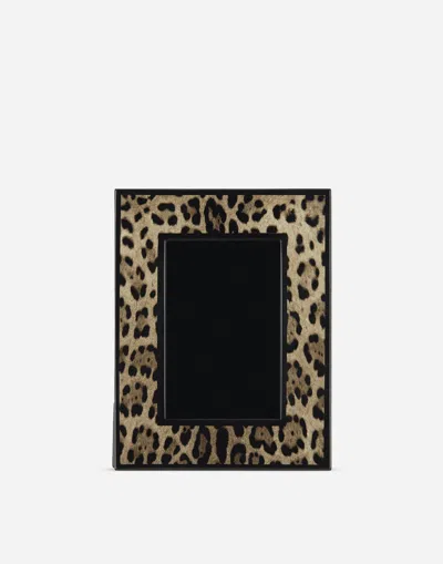 Dolce & Gabbana Lacquered Wood Frame In Multicolor