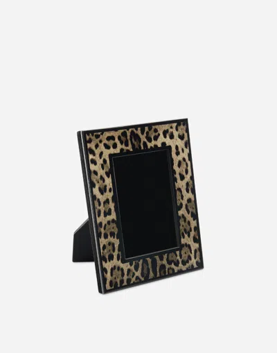Dolce & Gabbana Lacquered Wood Frame In Multicolor