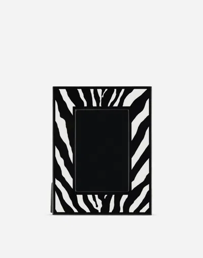 Dolce & Gabbana Lacquered Wood Frame In Multicolor