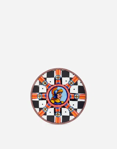 Dolce & Gabbana Porcelain Espresso Set In Multicolor