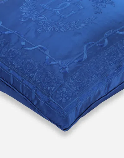 Dolce & Gabbana Mikado Silk Cushion (60cm X 60cm) In Multicolor