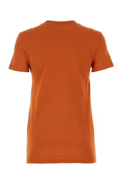 Shop Max Mara T-shirt In Orange