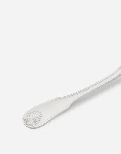 Dolce & Gabbana 4-piece German Silver Flatware Set In Multicolor