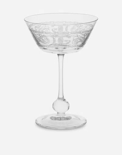 Dolce & Gabbana Bicchiere Champagne In Multicolor