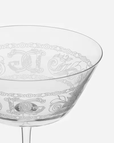 Dolce & Gabbana Bicchiere Champagne In Multicolor