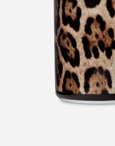 Dolce & Gabbana Porcelain Mug In Multicolor