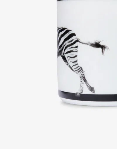 Dolce & Gabbana Porcelain Mug In Multicolor