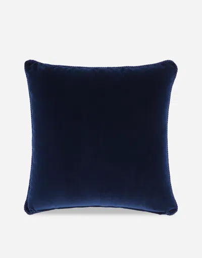 Dolce & Gabbana Embroidered Cushion Medium In Multicolor