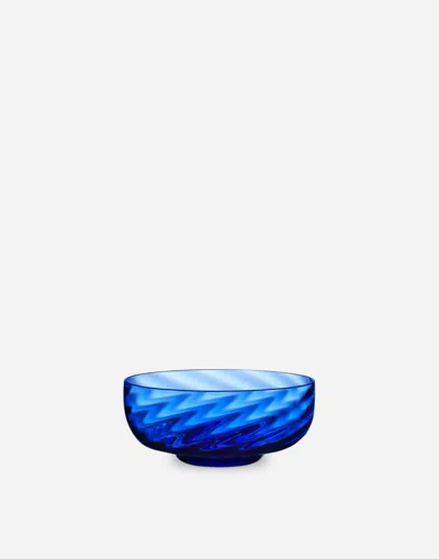 Dolce & Gabbana Set 2 Hand-blown Murano Glass Ice Cream Bowls In Multicolor